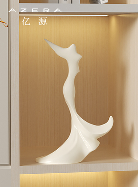 艺术摆件客厅电视酒柜样板间奶油风创意装饰品高级感小众乔迁新居