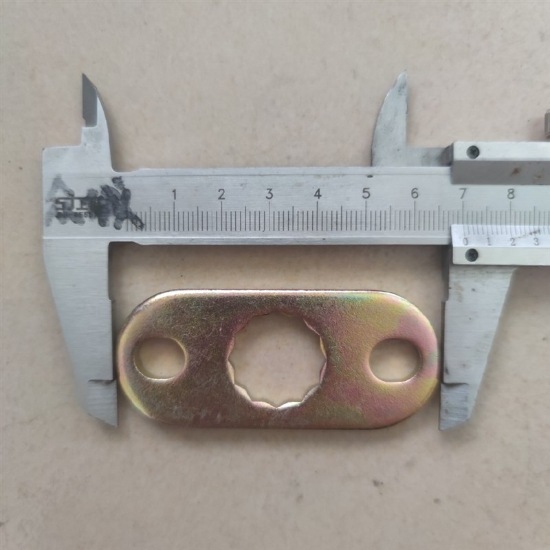 新源65/75胶轮式挖掘机 快接安全片快换顶杆保险片止动片原厂配件