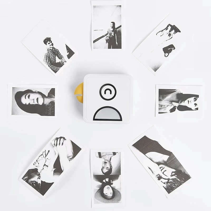 汉印啵哩L5S打印10年定制L8打印机高清贴纸57*30mm不含双酚A错题