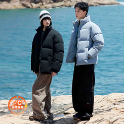 啄木鸟棉衣男女情侣装立领加厚保暖棉服冬季外套面包服运动外套