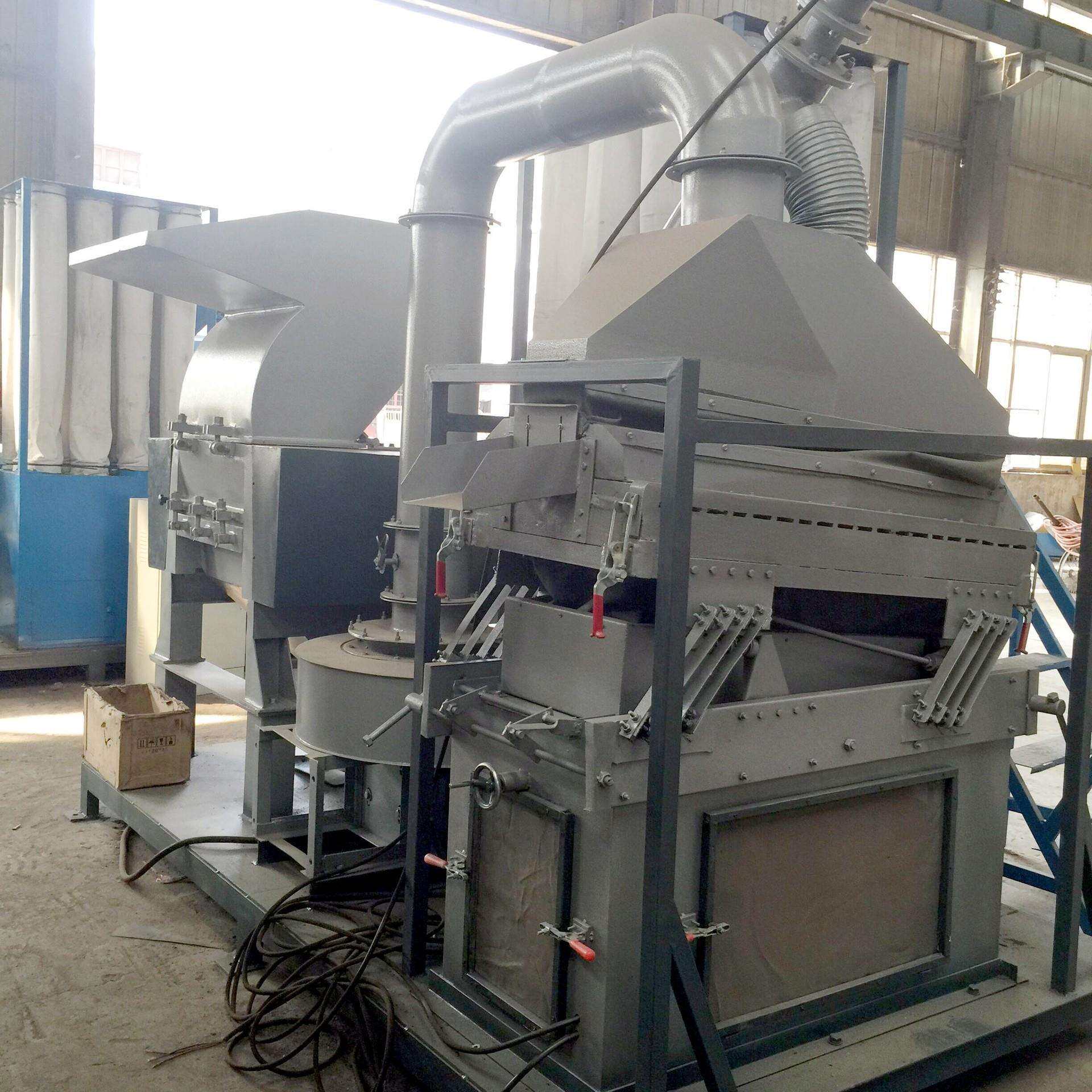 废旧电线电缆回收破碎机 铜塑分离铜米机 全自动杂线干式铜米机