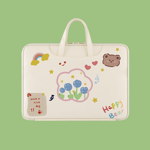 手提电脑包华为matebook苹果联想y700015.6戴尔华硕14女13.3防水