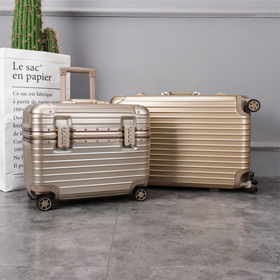 行李摄影箱电脑密码箱机长箱18寸20寸PC铝框空姐登机拉杆箱工具箱