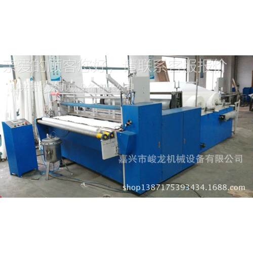 1嘉兴龙供应型高速卷卫生纸机器设备峻新，JL-F1880筒大卷纸