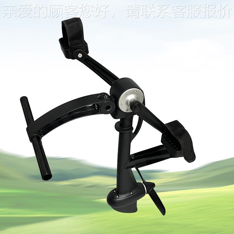 充气冲板带脚蹬系统钓鱼踏驱15524动系统动船力板装置钓鱼船浪桨