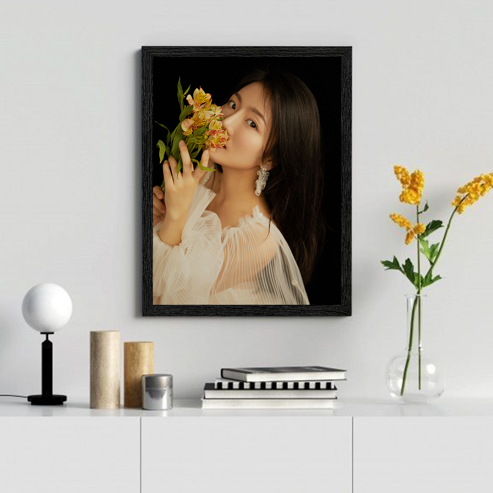 定制照片冲洗影楼艺术照个人写真放大做成木质相框16寸挂墙摆台,家居饰品,相框/画框,淘宝优惠券,粉丝福利购,淘宝优惠卷