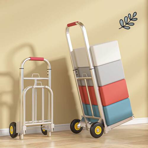 取快递小车搬运家用神器推车买菜购物拉货手推车可携式买菜车购物