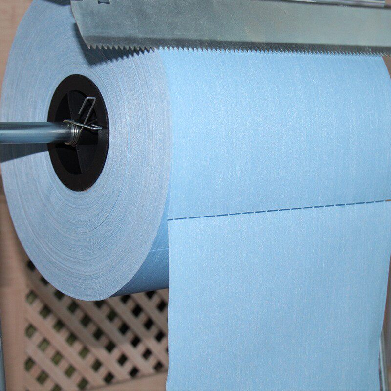 防静电M-3无尘纸工业擦拭纸白色蓝色大卷纸吸油0609/6/4除尘纸架