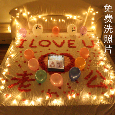 生日装饰场景布置送老公男生男朋友惊喜生日布置特别浪漫走心礼物