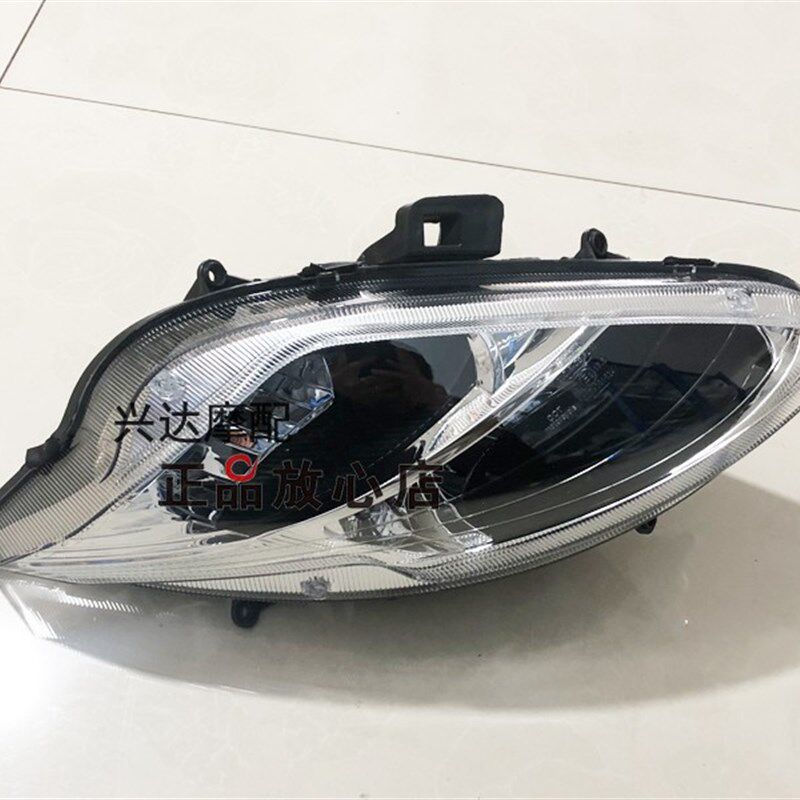 银刃BJ250T-8踏板摩托车前左右大灯总成左大灯右大灯前照灯照明灯