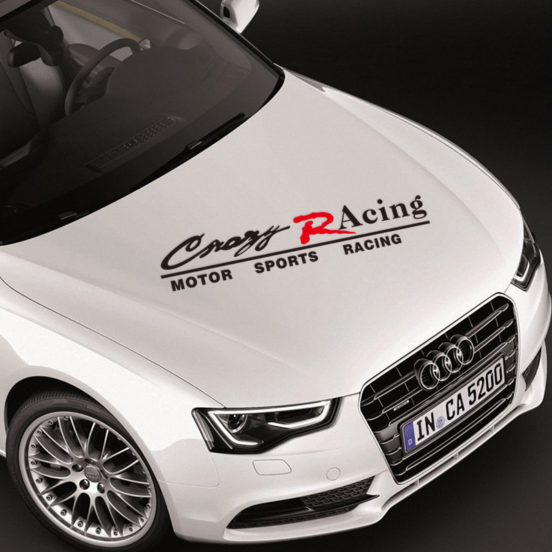 包邮 汽车贴纸 英文字个性机盖引擎盖贴花 车门侧门刮痕装饰拉花