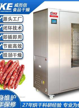 腊肠烘干机热风干燥肉类设备家用商用干燥食品WRH-100B电加热