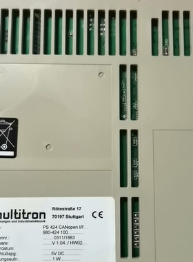 {议价} 驱动PS424CANopenI/F