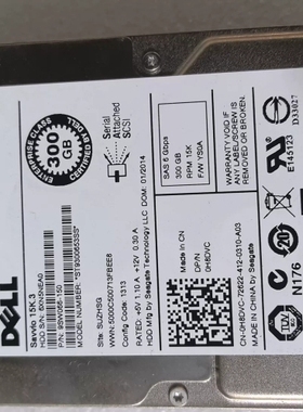 {议价}DELL 07FJW4 ST300MP0005 300G 1