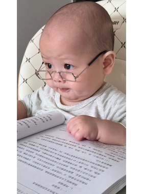 新生儿婴儿童蛤蟆镜爱心形方框镜小装饰墨镜链镜框拍照摄影道网红