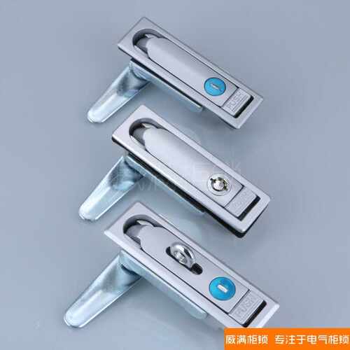 威满柜锁 MS713/713-G/弹子锁 网络开关控制柜锁 电器箱平面锁