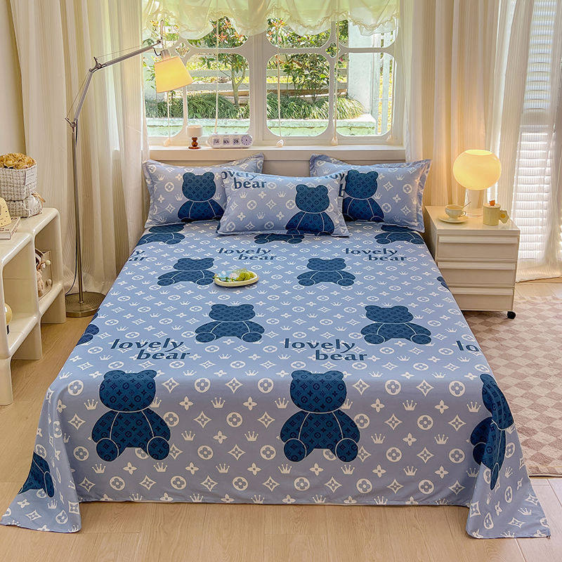 斜纹加厚耐脏床单单件卡通单人学生宿舍被单枕套双人1.8米1.5意赛,包装,木箱包装,淘宝优惠券,粉丝福利购,淘宝优惠卷