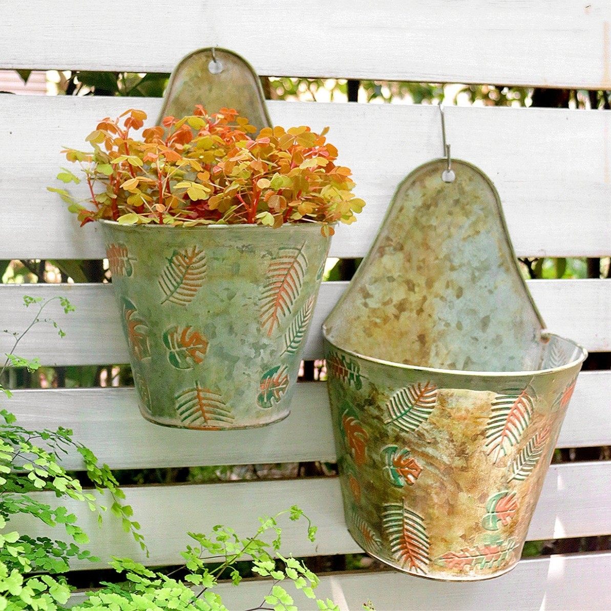 壁挂花盆半圆形户外花园阳台铁艺挂墙悬挂式绿萝吊篮多肉吊兰花器,鲜花速递/花卉仿真/绿植园艺,花盆,淘宝优惠券,粉丝福利购,淘宝优惠卷