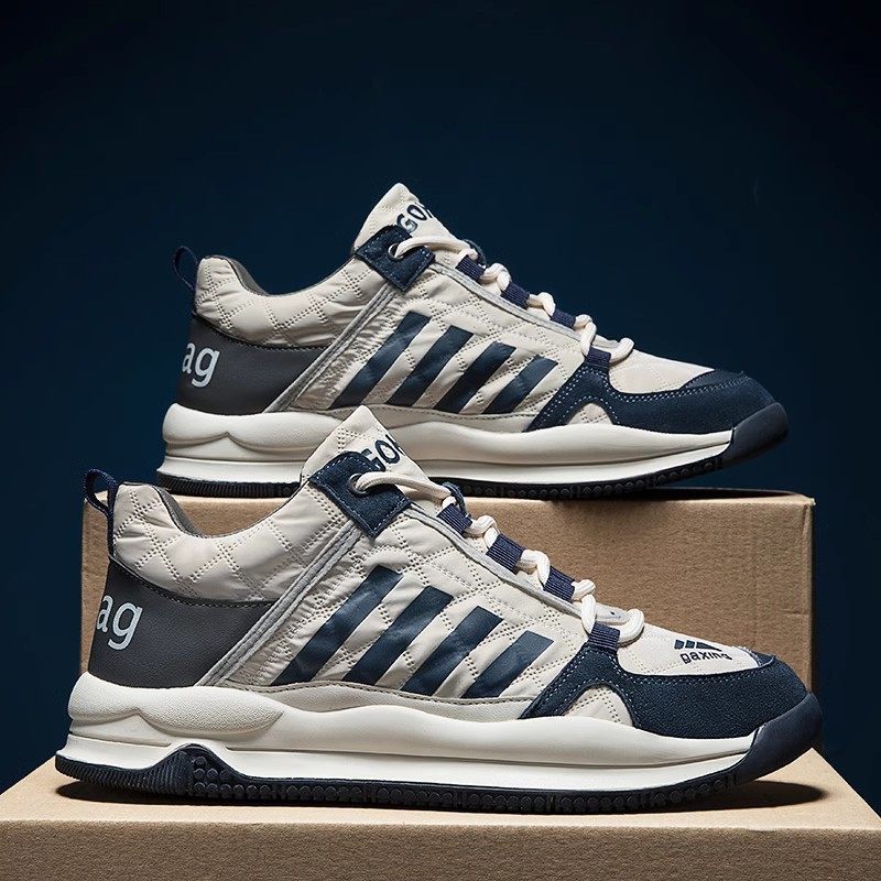 运动鞋男士夏季2025新款休闲跑步增高百搭网红爆款皮面厚底老爹鞋,流行男鞋,时尚休闲鞋,淘宝优惠券,粉丝福利购,淘宝优惠卷