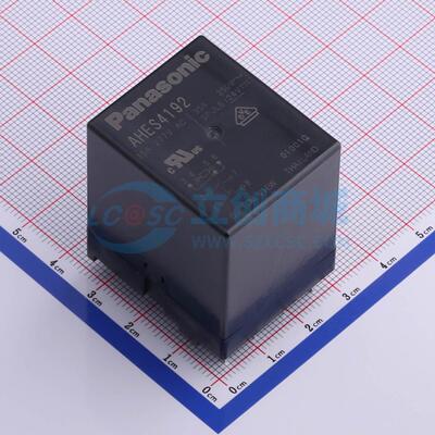 功率继电器 AHES4192 插件,30x36mm 24V 原装正品 电子元器件配单
