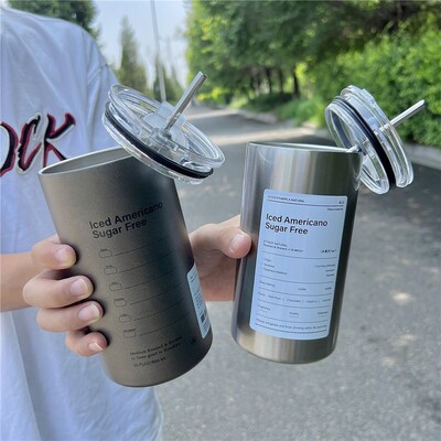美式咖啡杯内外304不锈钢材