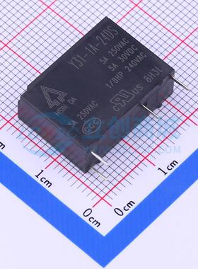 功率继电器 Y31-1A-24DS 插件,7x20.3mm 原装正品 电子元器件配单