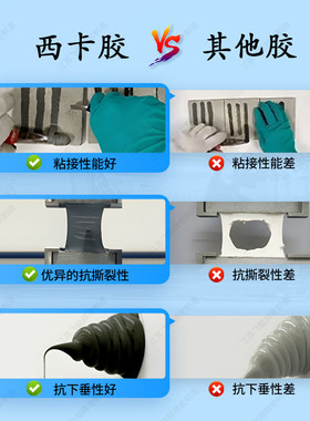 西卡256ap汽车玻璃用底免涂漆 挡风玻璃密封胶4s店专用600ml现货