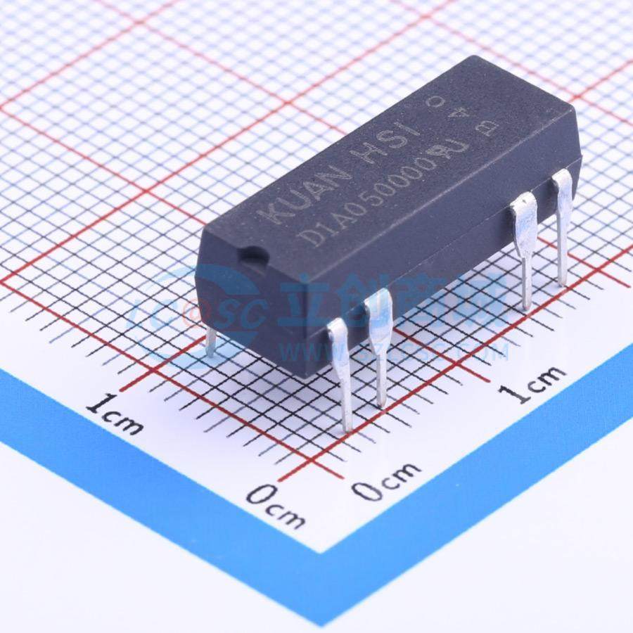 簧片继电器 D1A050000 DIP,7x19.5mm 原装正品 电子元器件配单