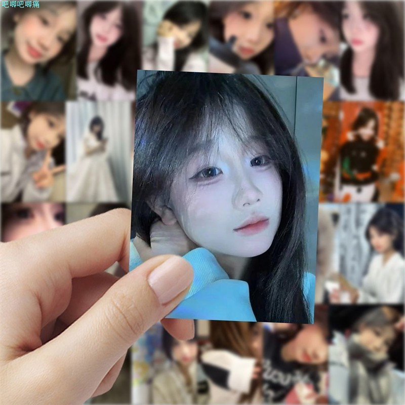 122张汪婧贴纸ins风氛围感美女网红创意手机壳墙面笔记手账本贴画