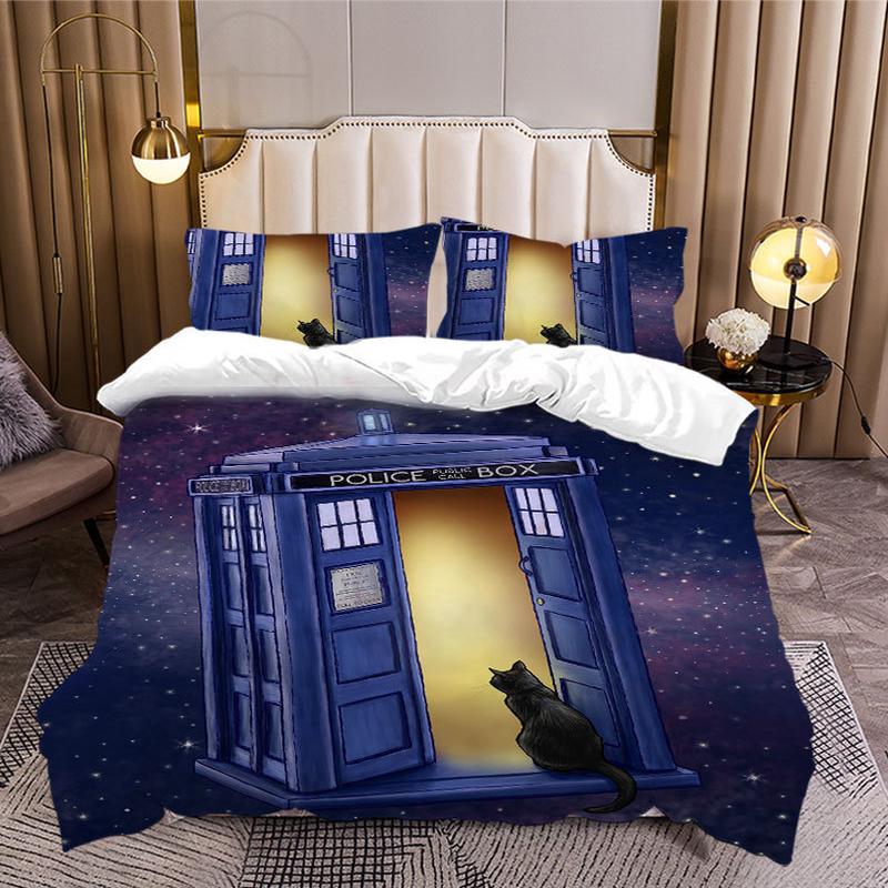 外贸床上用品三件套定制90克磨毛工厂数码印花床单被罩代发布