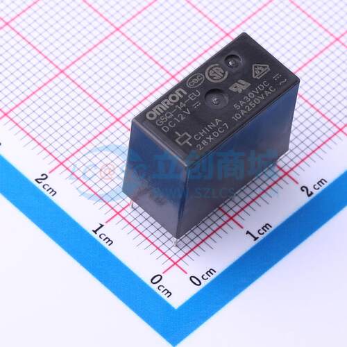 功率继电器 G5Q-14-EU DC12 插件,10x20mm 原装 电子元器件配单