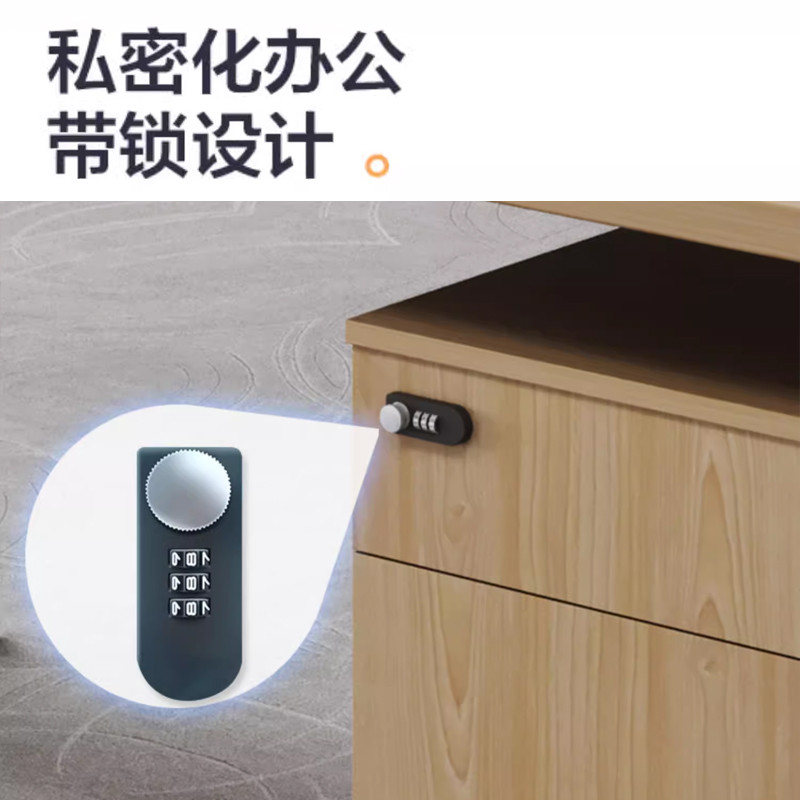 卡座办公桌椅组合简约现代四人46职员员工位办公室屏风工位电脑桌