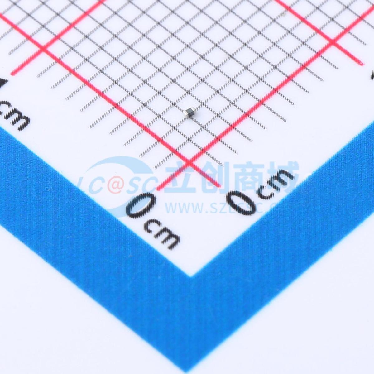 50只 磁珠 MMZ0603F100CT000 0201 10Ω@100MHz 600mΩ 200mA 原