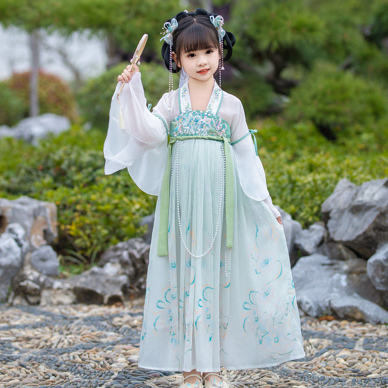 儿童2024新款古装中国风超仙春秋季夏季,童装/婴儿装/亲子装,汉服,淘宝优惠券,粉丝福利购,淘宝优惠卷