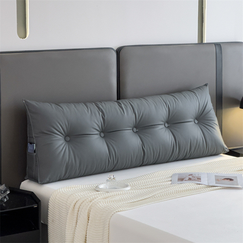 猫爪布床头靠垫三角大靠背床上沙发靠枕枕卧室塌塌米软包靠背垫