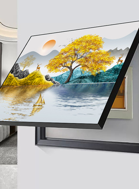 电表箱装饰画2025新款客厅电箱电闸开关盒遮挡画免打孔配电箱挂画
