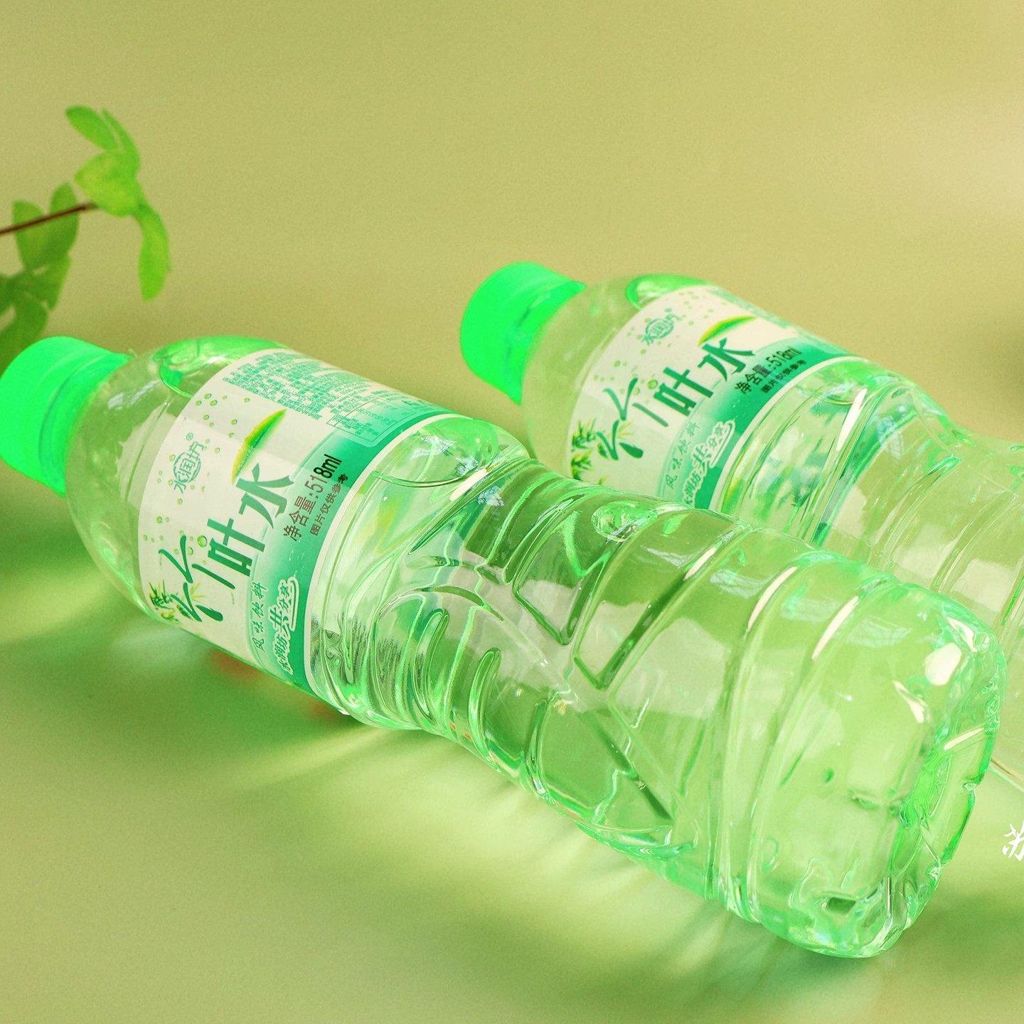 竹叶水整箱518ml/瓶清凉竹叶纯净水苏打水矿泉水