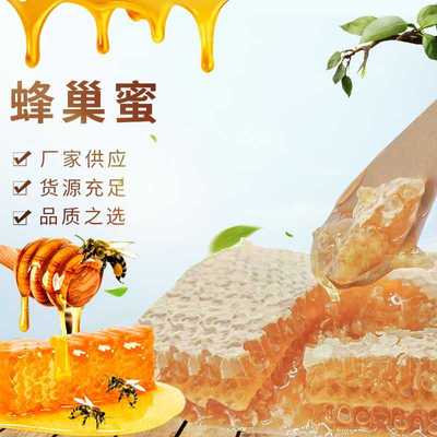 蜂巢蜜 农家自产土蜂蜜山花巢蜜 500g荆条蜂巢蜜