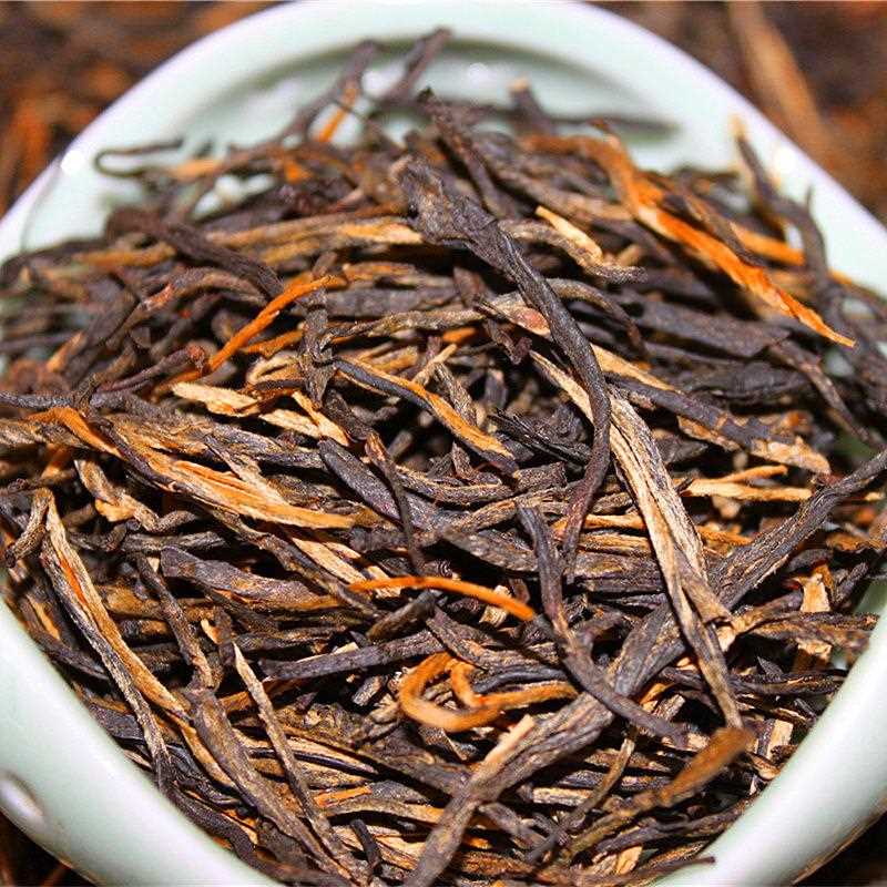 云南滇红茶 凤庆 经典58 松针 红茶 直条 理条松针 一芽一叶