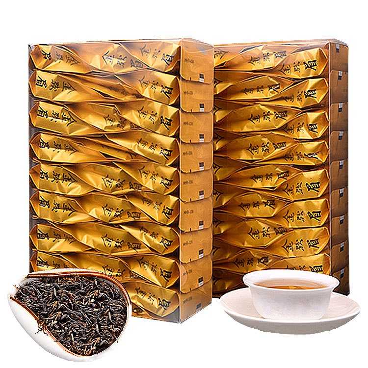 金骏眉茶叶 红茶 蜜香型茶叶 25小泡袋装 办公茶口粮茶