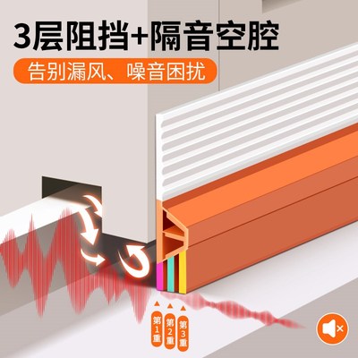 推拉门窗密封胶条窗户漏风防风保暖膜封窗冬季铝合金隔音临街神器