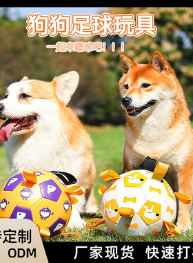 狗狗户外互动足球玩具宠物狗训练玩具球磨牙耐咬自嗨宠物狗玩具