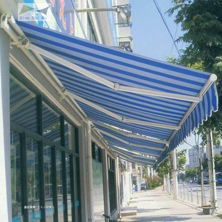 厂家制作梯形雨棚遮阳篷商铺户外手摇伸缩雨棚铝合金曲臂雨蓬加固,户外/登山/野营/旅行用品,遮阳篷/雨篷/车篷/广告篷,淘宝优惠券,粉丝福利购,淘宝优惠卷