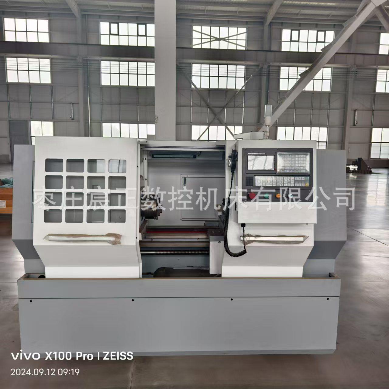 TCK56斜轨卧式数控车床设备50斜床身车铣复合线轨高速高精c车床