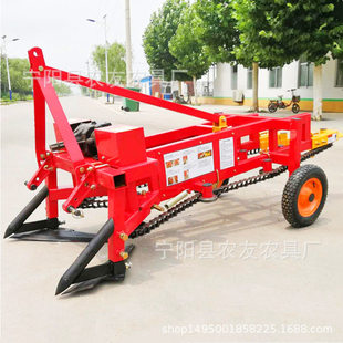 四轮车花生收获机花生拔秧起果小型家用手扶车花生收获机厂家