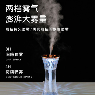 大小蛮腰加湿器雾化小型家用卧室孕妇宿舍桌面办公室净化空气喷雾