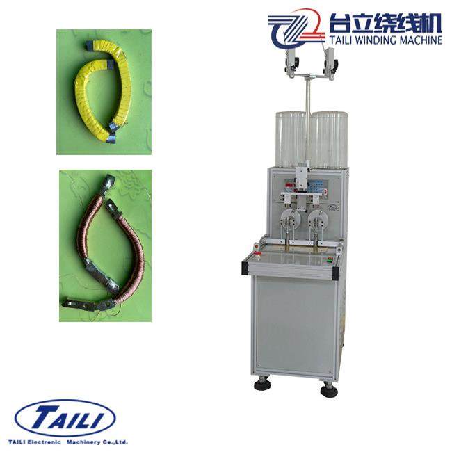 台立异形互感器包胶带机半圆钳形表线圈绕线机半圆互感器包胶机,机械设备,电子产品制造设备,淘宝优惠券,粉丝福利购,淘宝优惠卷