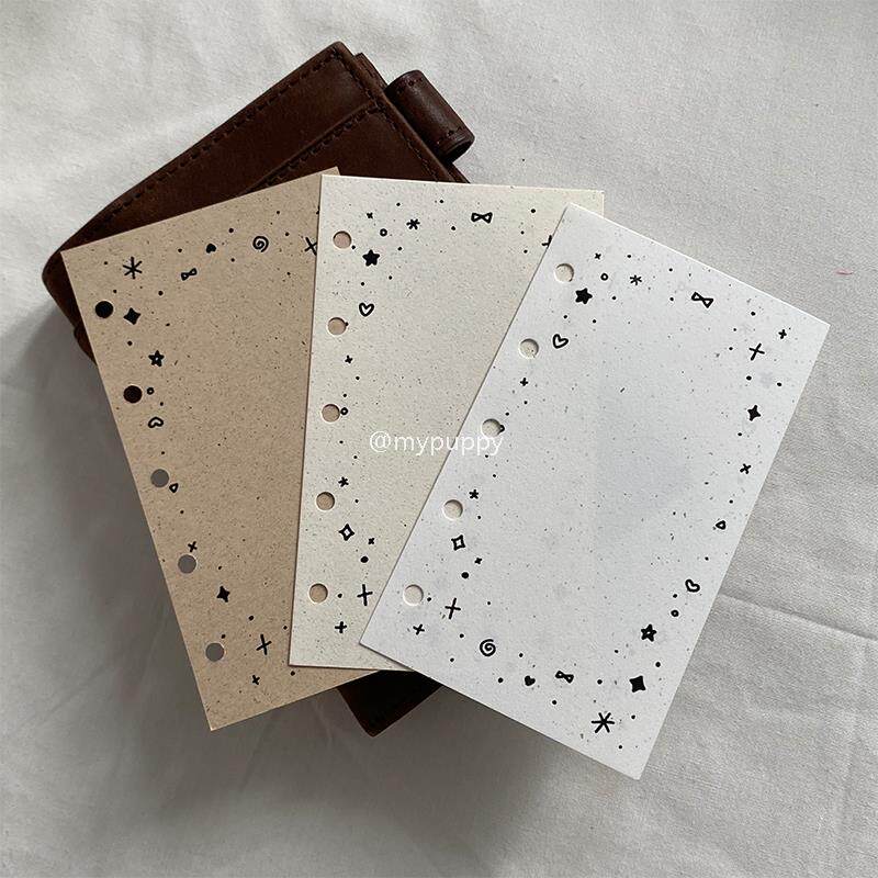 mypuppy 原创内页m5 星点 手账活页内芯
