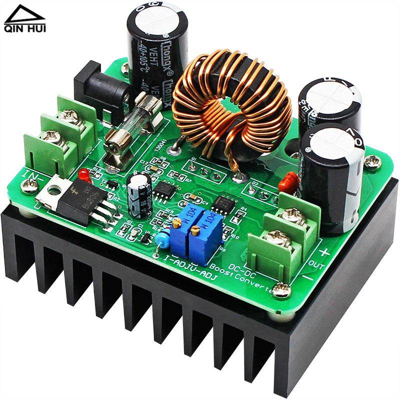 600W直流可调升压电源模块大功率Dc12-80V太阳能笔记本恒流电源板