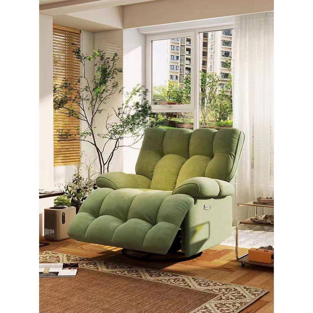 卧室小沙发单人电动可睡可躺懒人沙发窝窝椅人类狗窝躺椅巨型猫窝